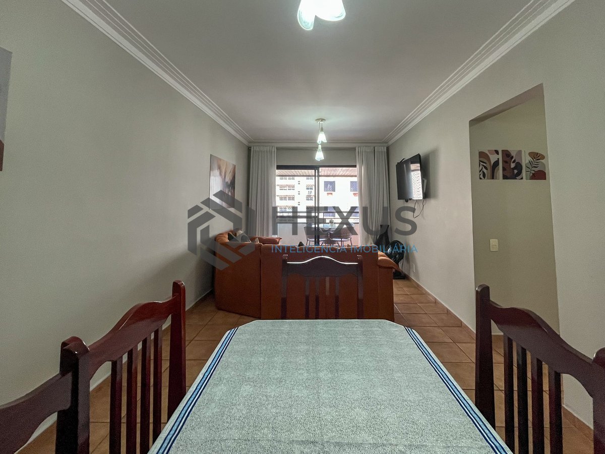 Foto 4 de Apartamento com varanda, lazer e vista mar na quadra-mar da Praia das Pitangueiras, Guaruja
