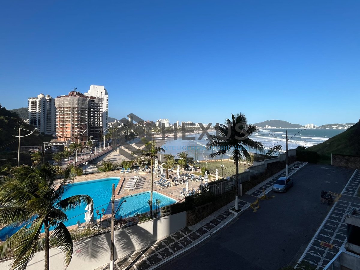 Foto 16 de Apartamento frente mar com varanda e lazer de clube, Pitangueiras, Guaruja