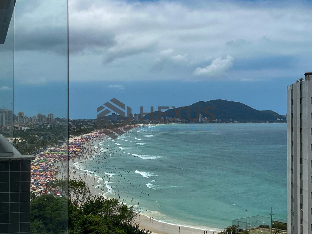 Foto 13 de Apartamento frente mar com varanda lazer e vista mar na Praia das Pitangueiras, Guaruja