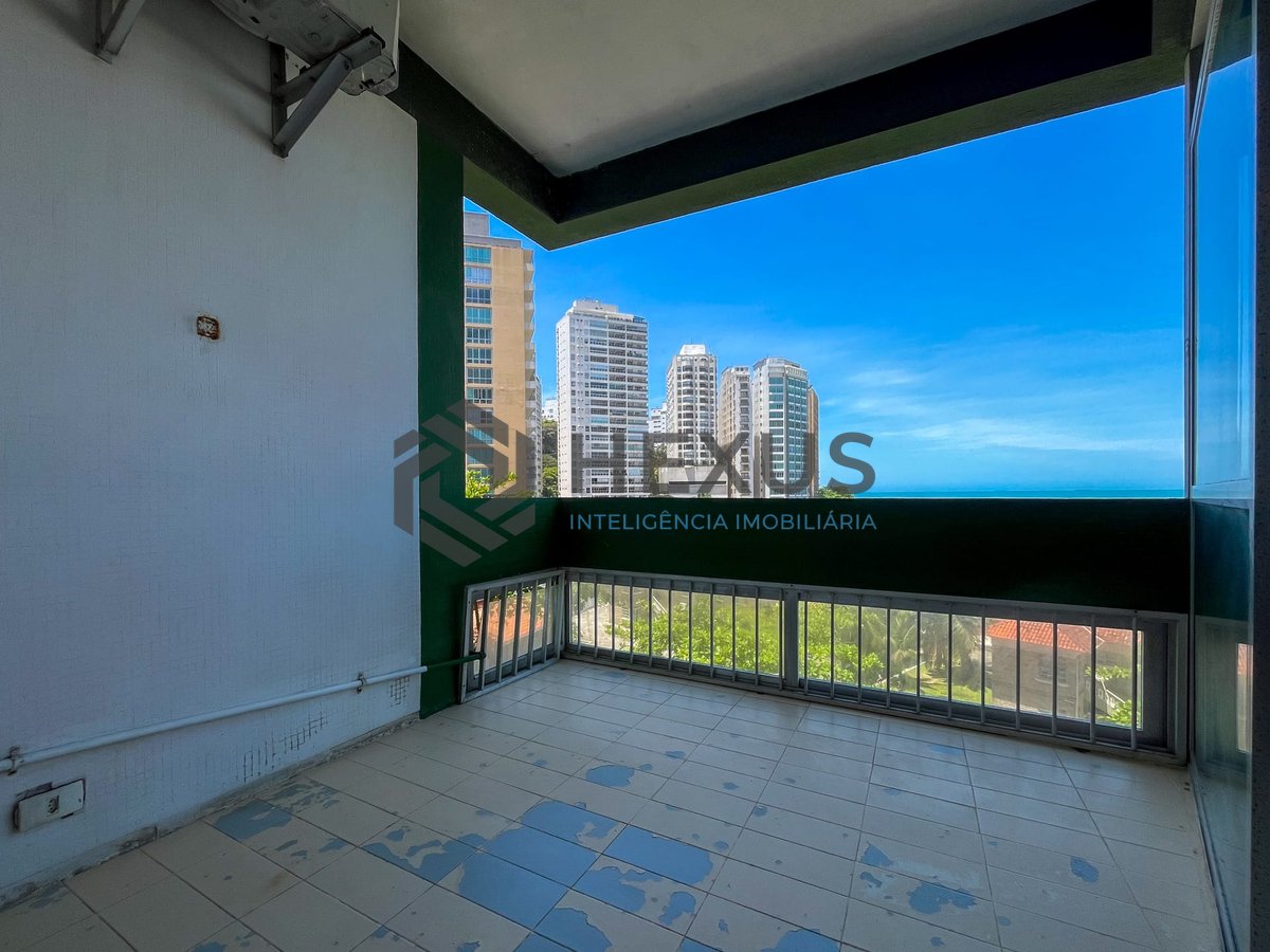 Foto 8 de Apartamento frente mar com varanda e vista mar na Praia das Pitangueiras, Guaruja