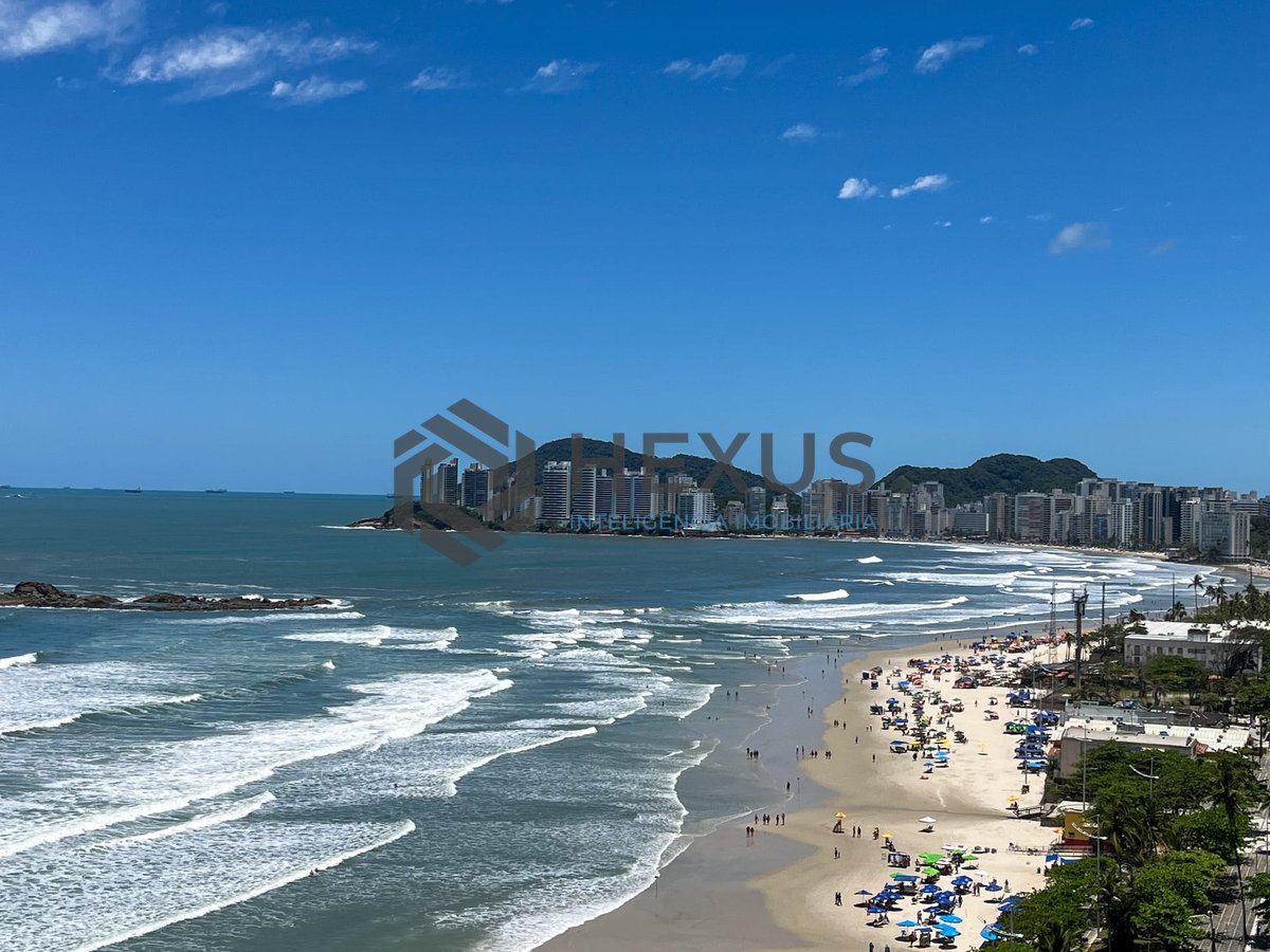 Foto 15 de Apartamento frente mar com varanda na Praia das Pitangueiras, Guaruja