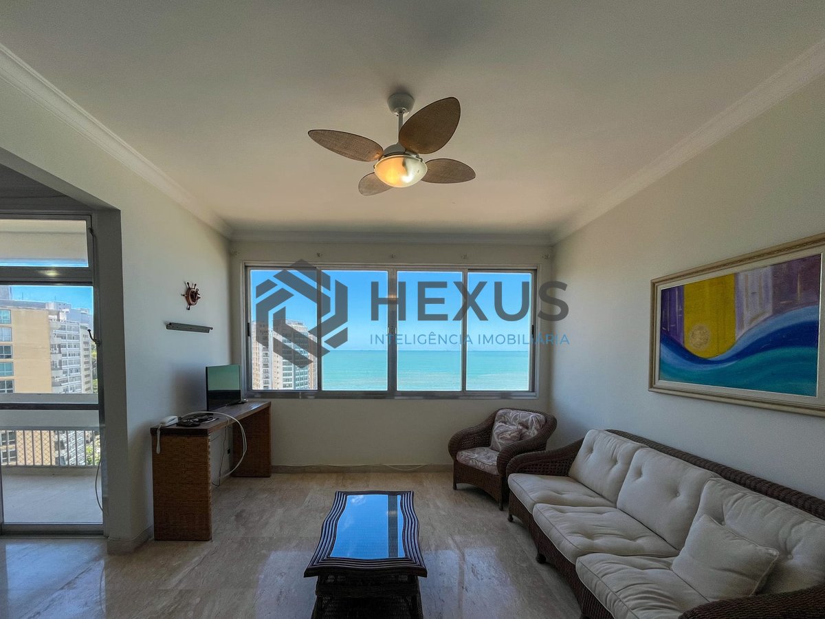 Foto 5 de Apartamento frente mar com varanda na Praia das Pitangueiras, Guaruja