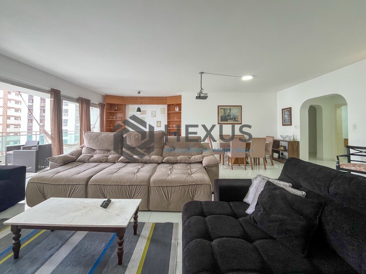 Foto 5 de Apartamento com varanda vista mar na beira mar da Praia das Pitangueiras, Guaruja