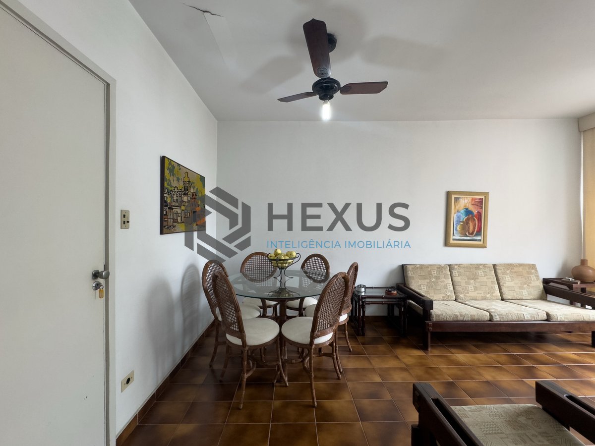 Foto 4 de Apartamento com vista mar na beira mar da Praia das Pitangueiras, Guaruja