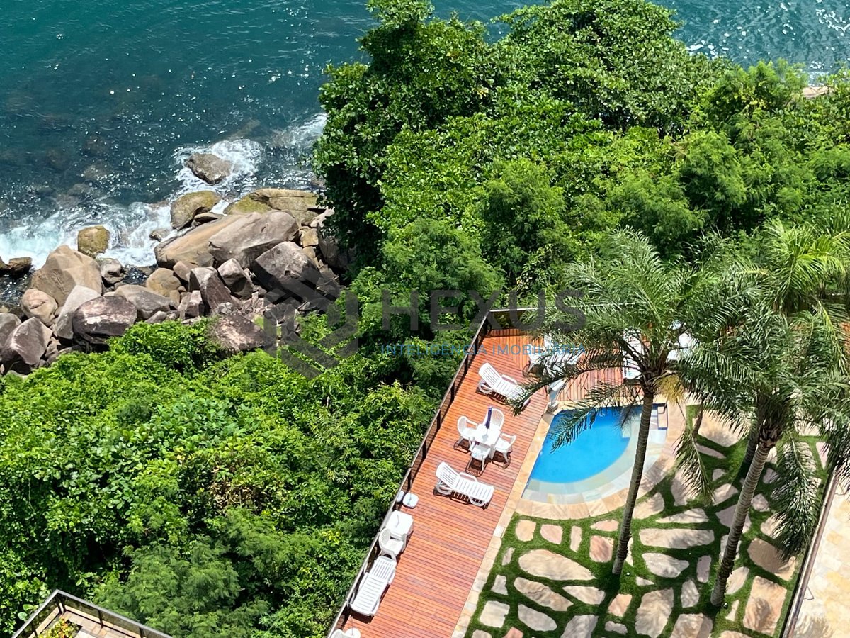 Foto 13 de Apartamento frente mar com varanda gourmet, vista mar e lazer na Praia das Asturias, Guaruja