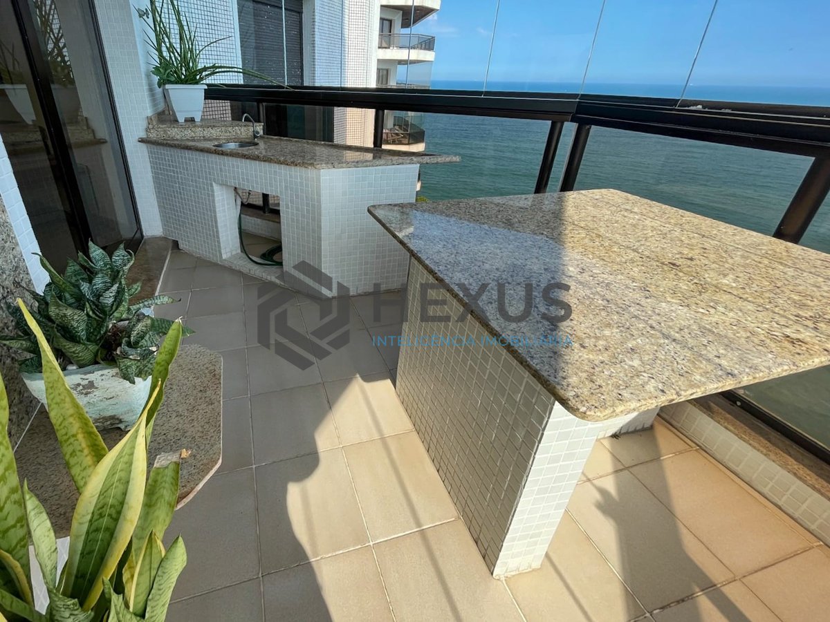Foto 12 de Apartamento frente mar com varanda gourmet e lazer na Praia das Asturias, Guaruja
