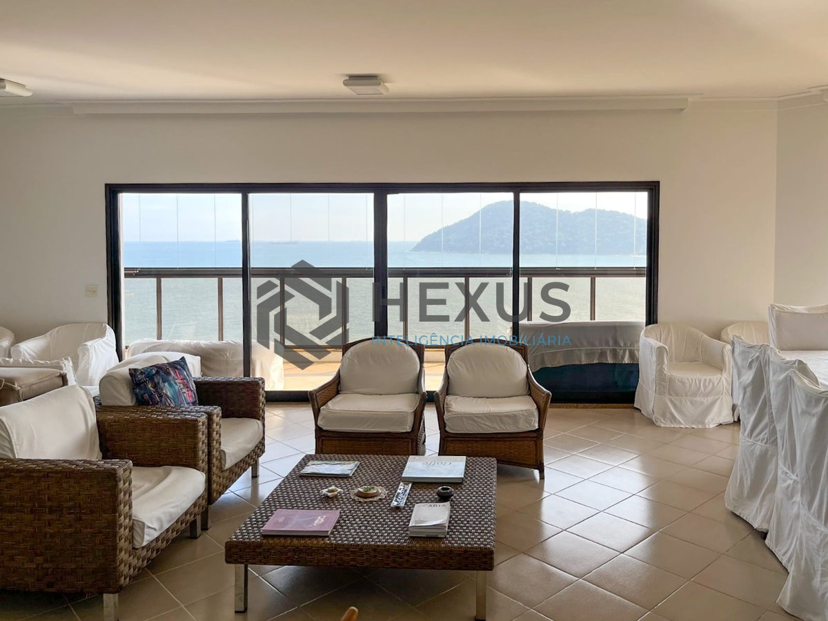 Foto 4 de Apartamento frente mar com varanda gourmet e lazer na Praia das Asturias, Guaruja