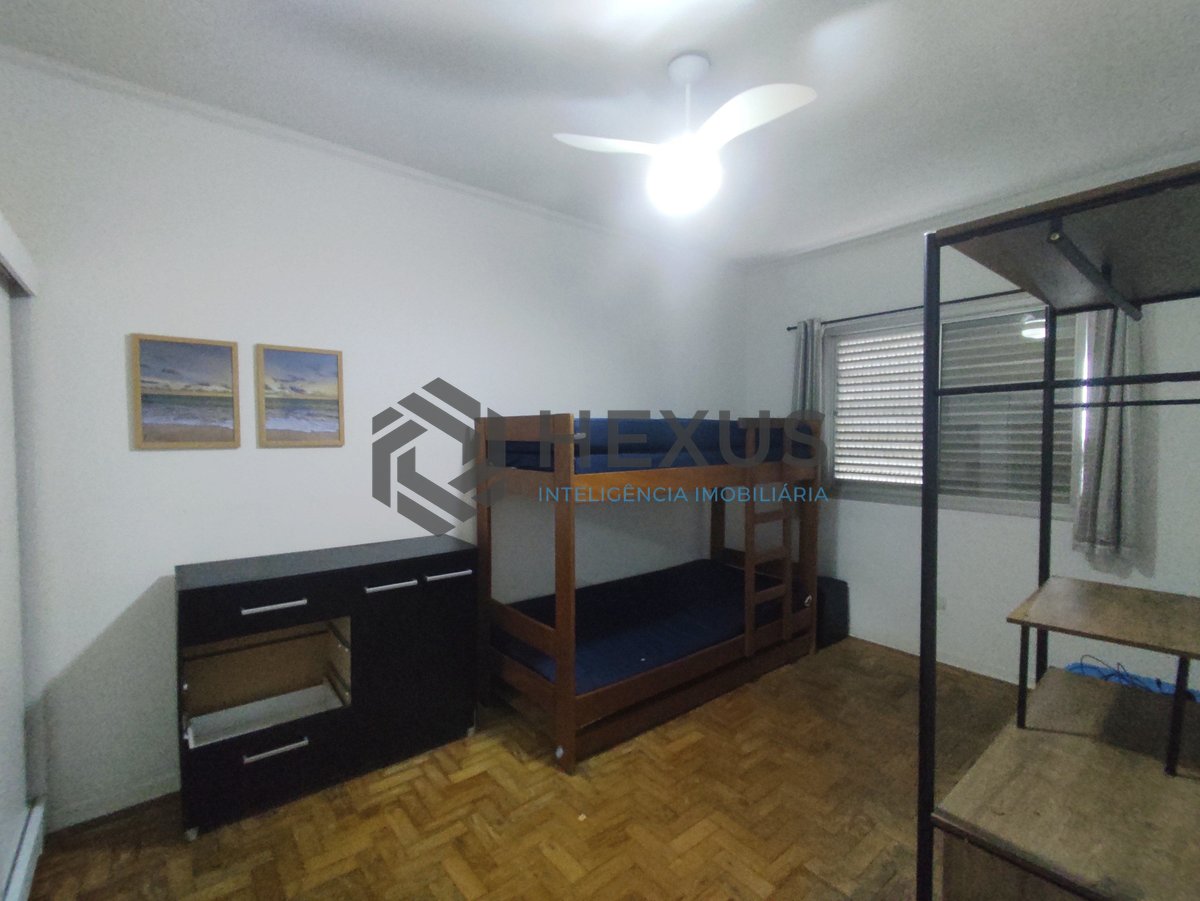 Foto 12 de Apartamento com varanda e vista livre na Praia das Asturias, Guaruja