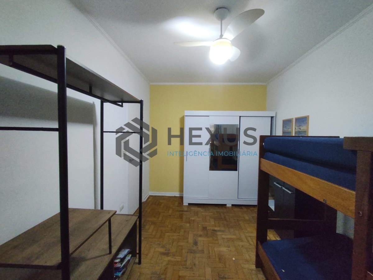 Foto 15 de Apartamento com varanda e vista livre na Praia das Asturias, Guaruja