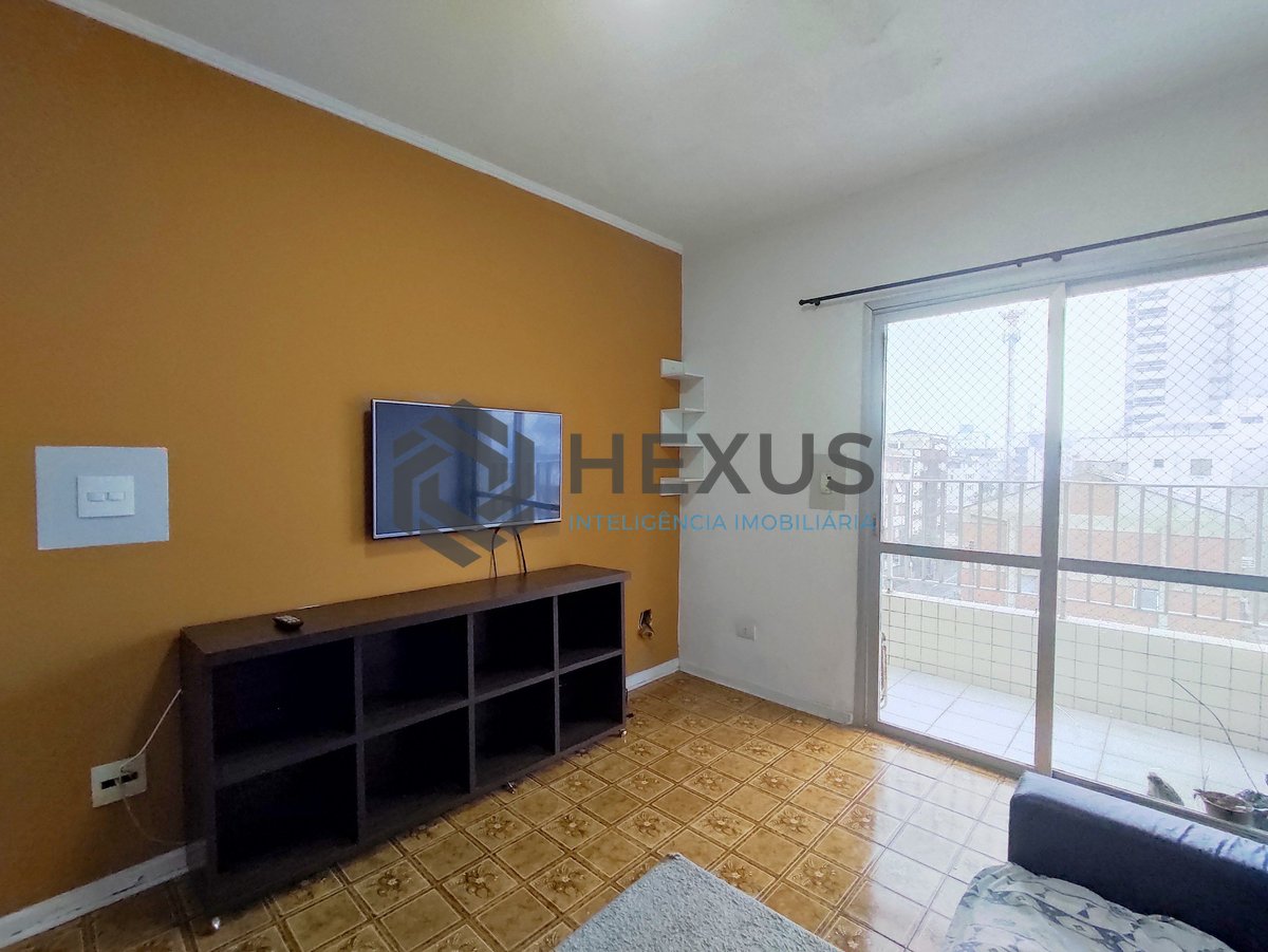 Foto 6 de Apartamento com varanda e vista livre na Praia das Asturias, Guaruja