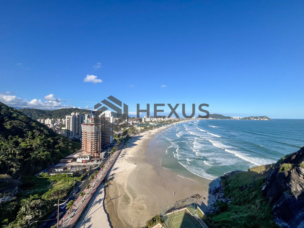 Foto 9 de Apartamento frente mar com varanda e lazer na Praia das Pitangueiras, Guaruja