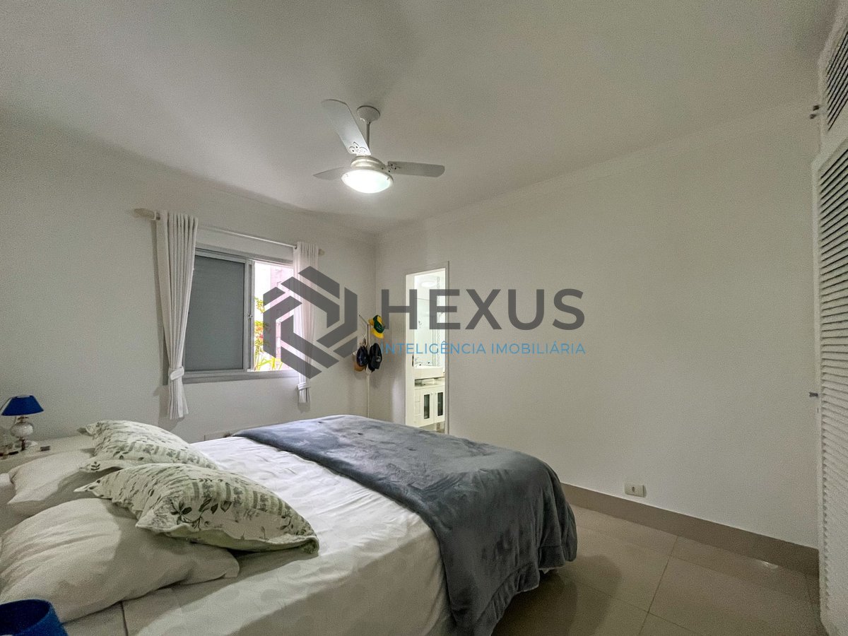 Foto 24 de Apartamento com varanda, vista mar e lazer na Praia das Pitangueiras, Guaruja