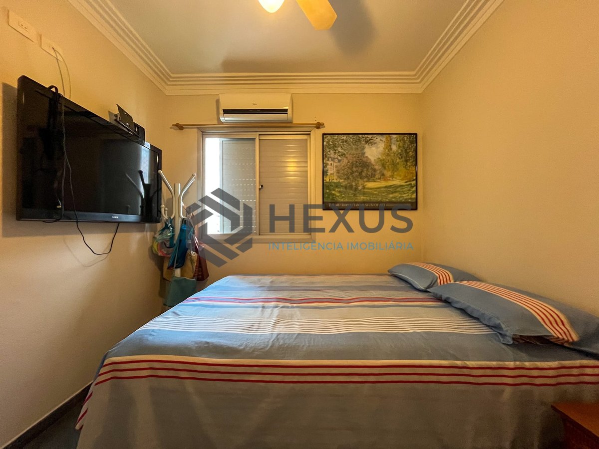 Foto 22 de Apartamento com varanda, vista mar e lazer na Praia das Pitangueiras, Guaruja