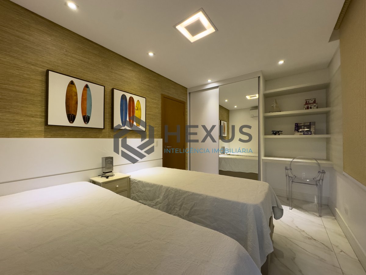 Foto 39 de Apartamento reformado com varanda gourmet e lazer na Praia das Pitangueiras, Guaruja