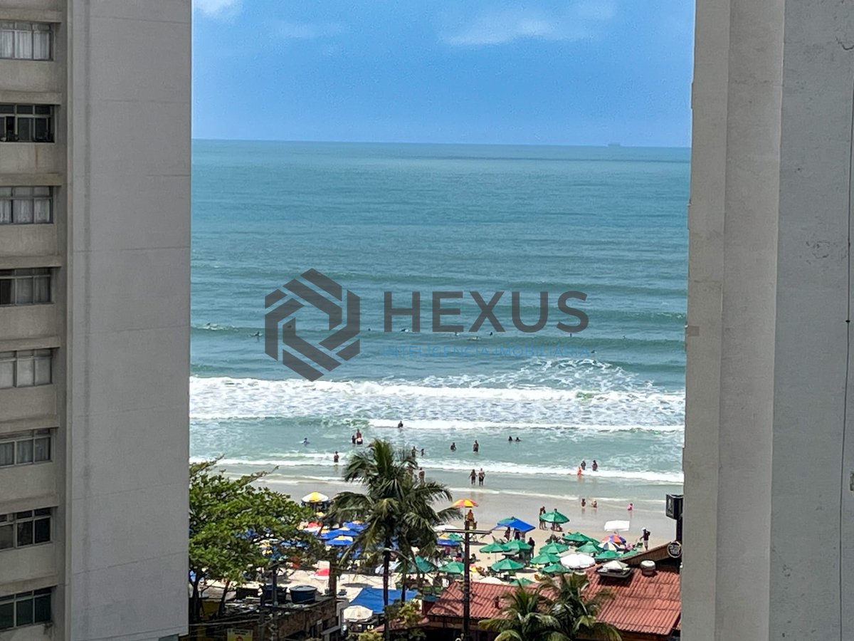 Foto 18 de Apartamento com vista mar na quadra mar da Praia das Pitangueiras, Guaruja