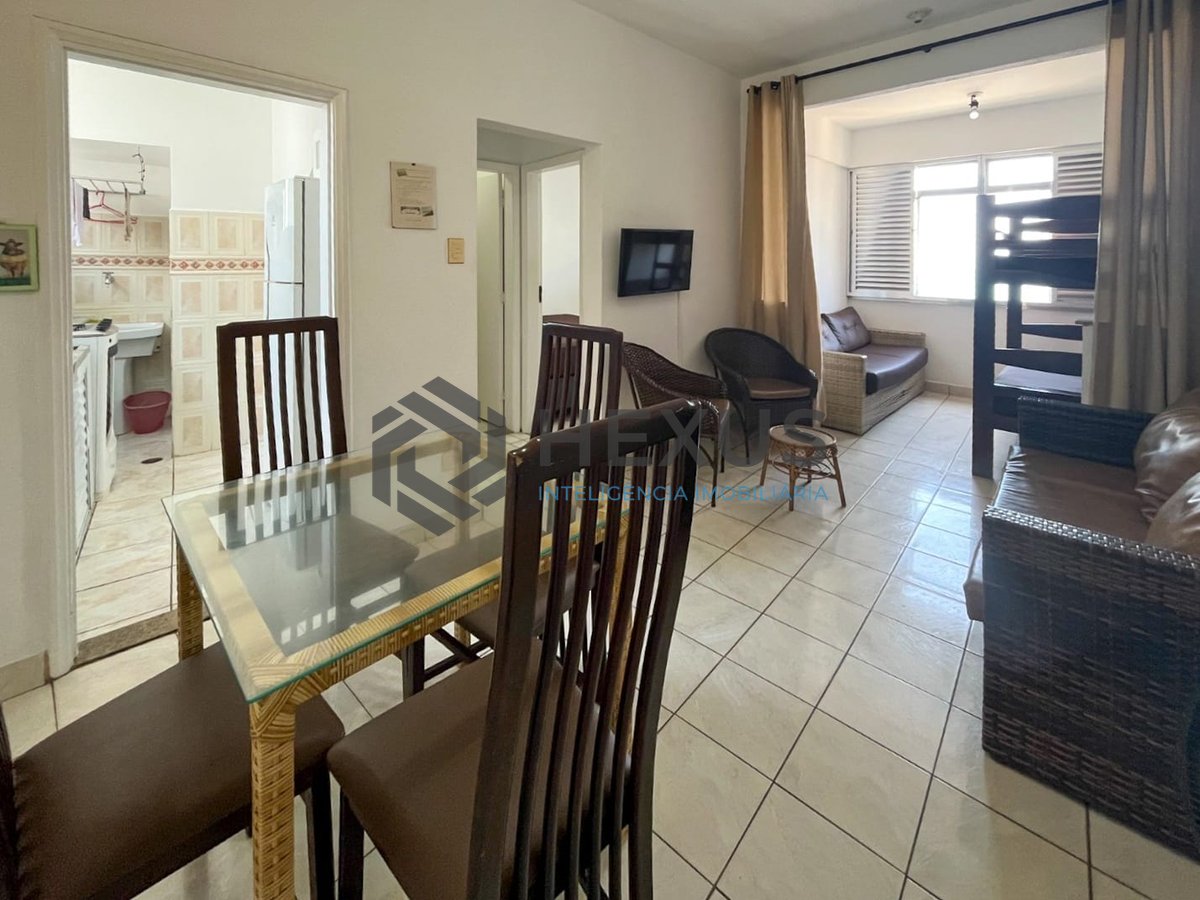 Foto 2 de Apartamento com vista mar na quadra mar da Praia das Pitangueiras, Guaruja
