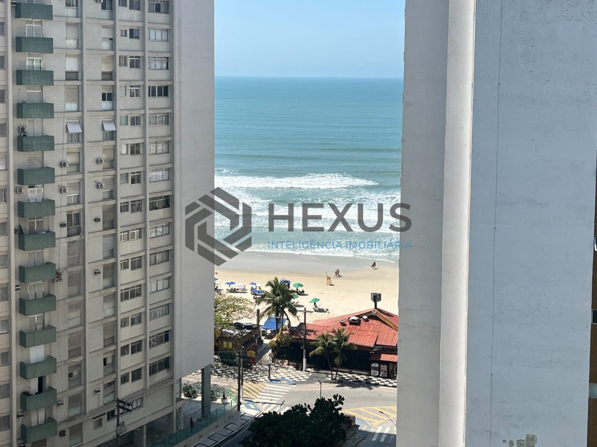 Foto 12 de Apartamento com vista mar na quadra mar da Praia das Pitangueiras, Guaruja