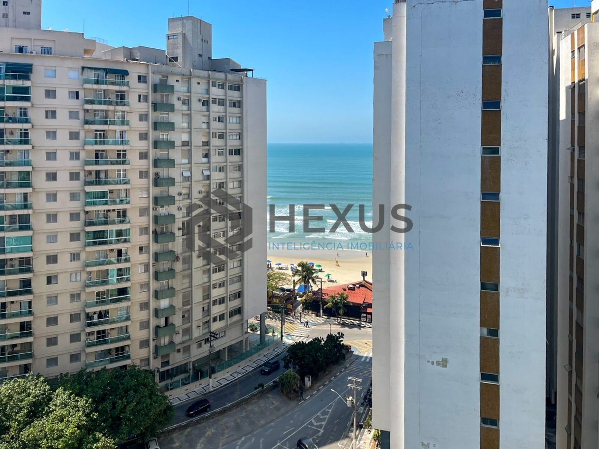 Foto 6 de Apartamento com vista mar na quadra mar da Praia das Pitangueiras, Guaruja
