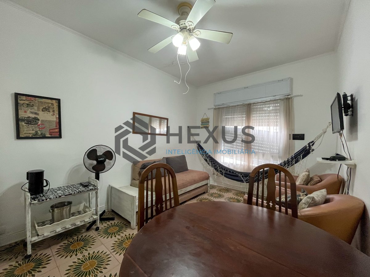 Foto 4 de Apartamento com vista mar na quadra mar da Praia das Pitangueiras, Guaruja
