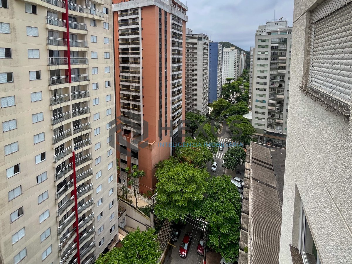 Foto 24 de Apartamento com varanda gourmet, vista mar e lazer na quadra mar da Praia das Pitangueiras, Guaruja
