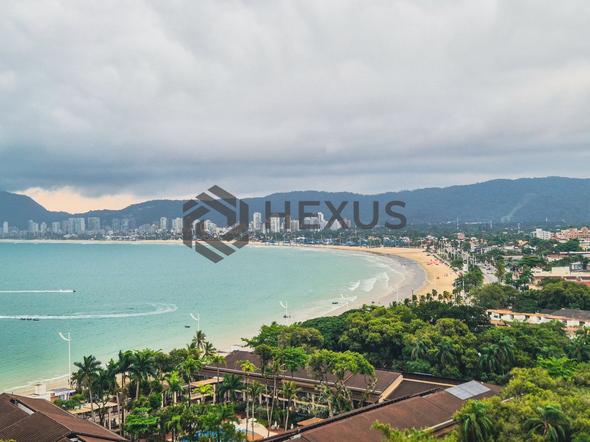 Foto 10 de Apartamento reformado frente mar com varanda gourmet e lazer de clube na Praia da Enseada, Guaruja