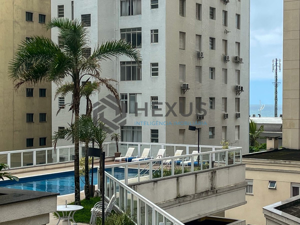 Foto 14 de Apartamento garden com varanda gourmet e lazer na quadra mar da Praia das Pitangueiras, Guaruja
