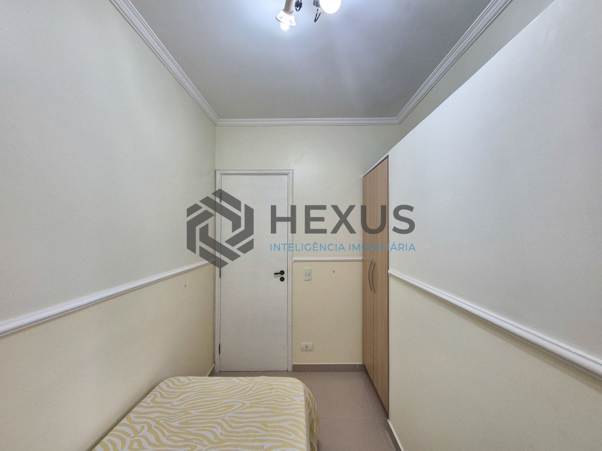 Foto 13 de Apartamento com varanda e lazer na Praia das Pitangueiras, Guaruja