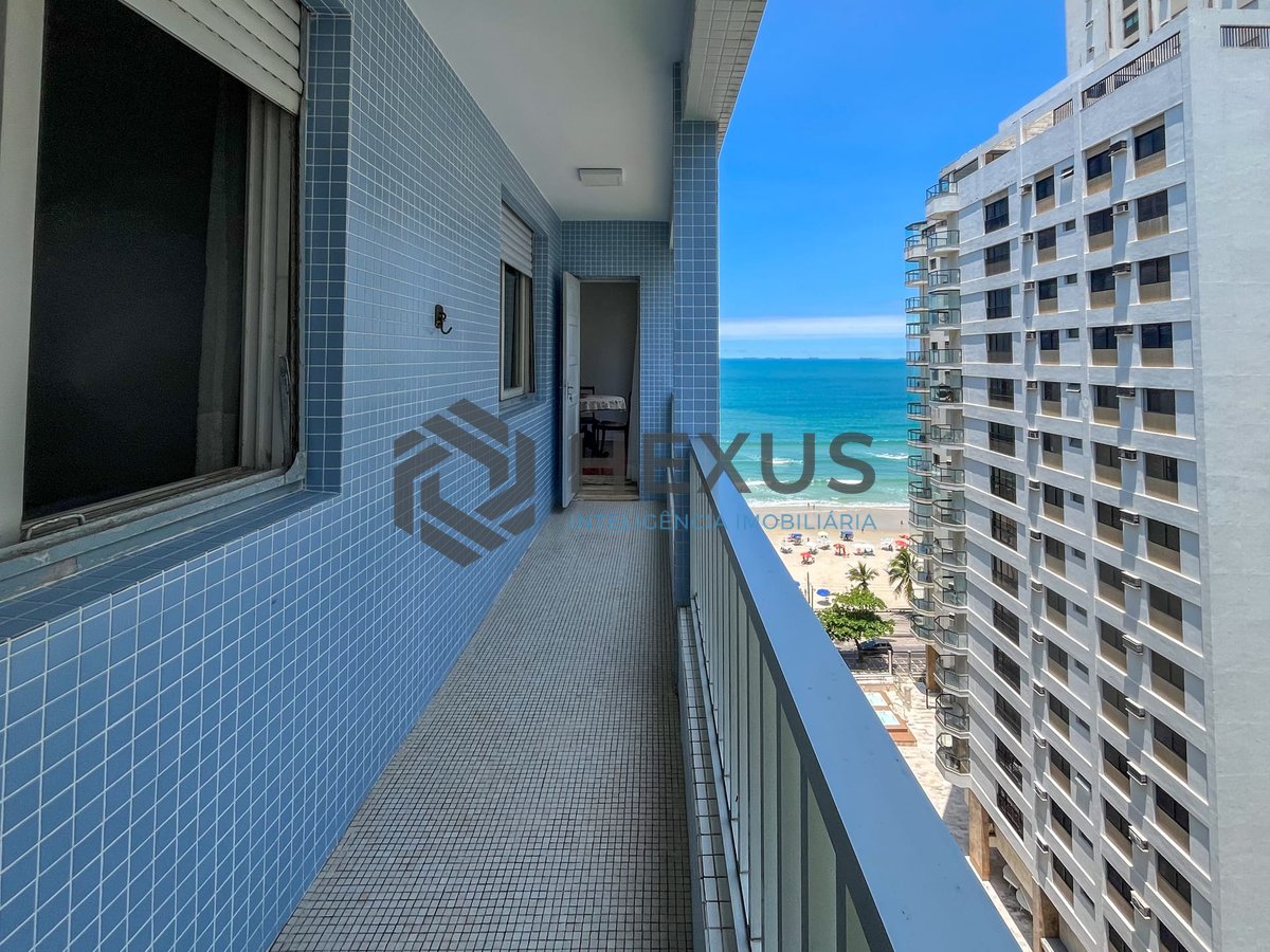 Foto 7 de Apartamento com varanda e vista mar na quadra mar da Praia das Pitangueiras, Guaruja