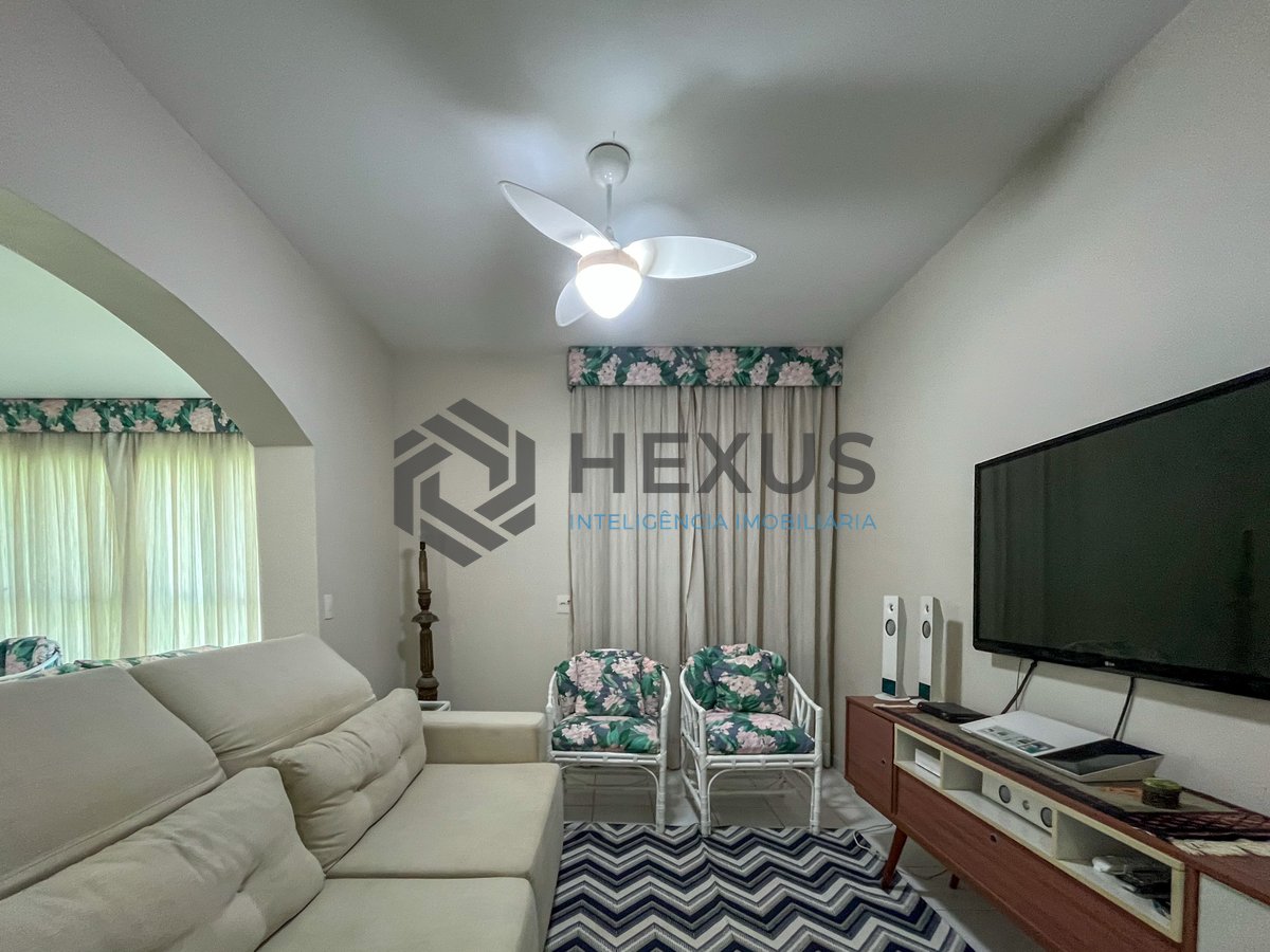 Foto 5 de Apartamento com varanda e vista mar na quadra mar da Praia das Pitangueiras, Guaruja