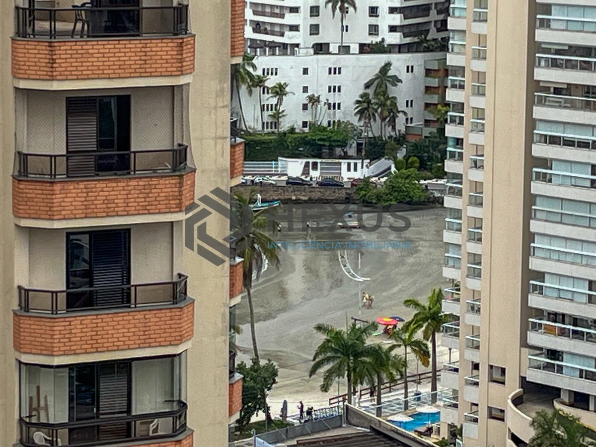 Foto 20 de Apartamento com varanda, vista mar e lazer na Praia das Asturias, Guaruja