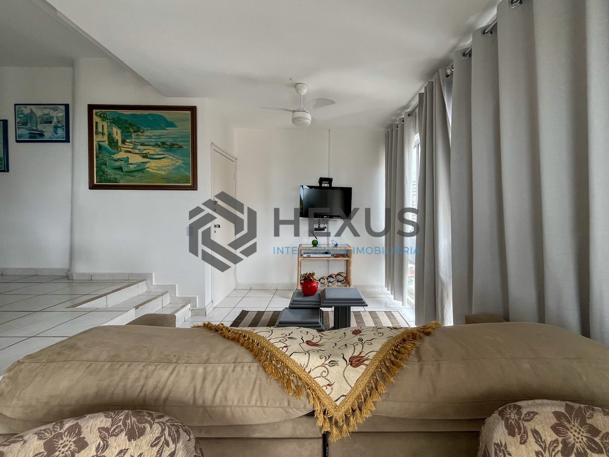 Foto 8 de Apartamento com varanda, vista mar e lazer na Praia das Asturias, Guaruja