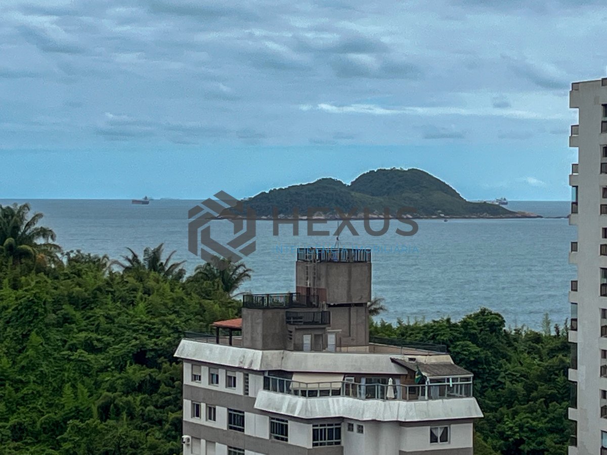 Foto 10 de Apartamento com varanda, vista mar e lazer na Praia das Asturias, Guaruja