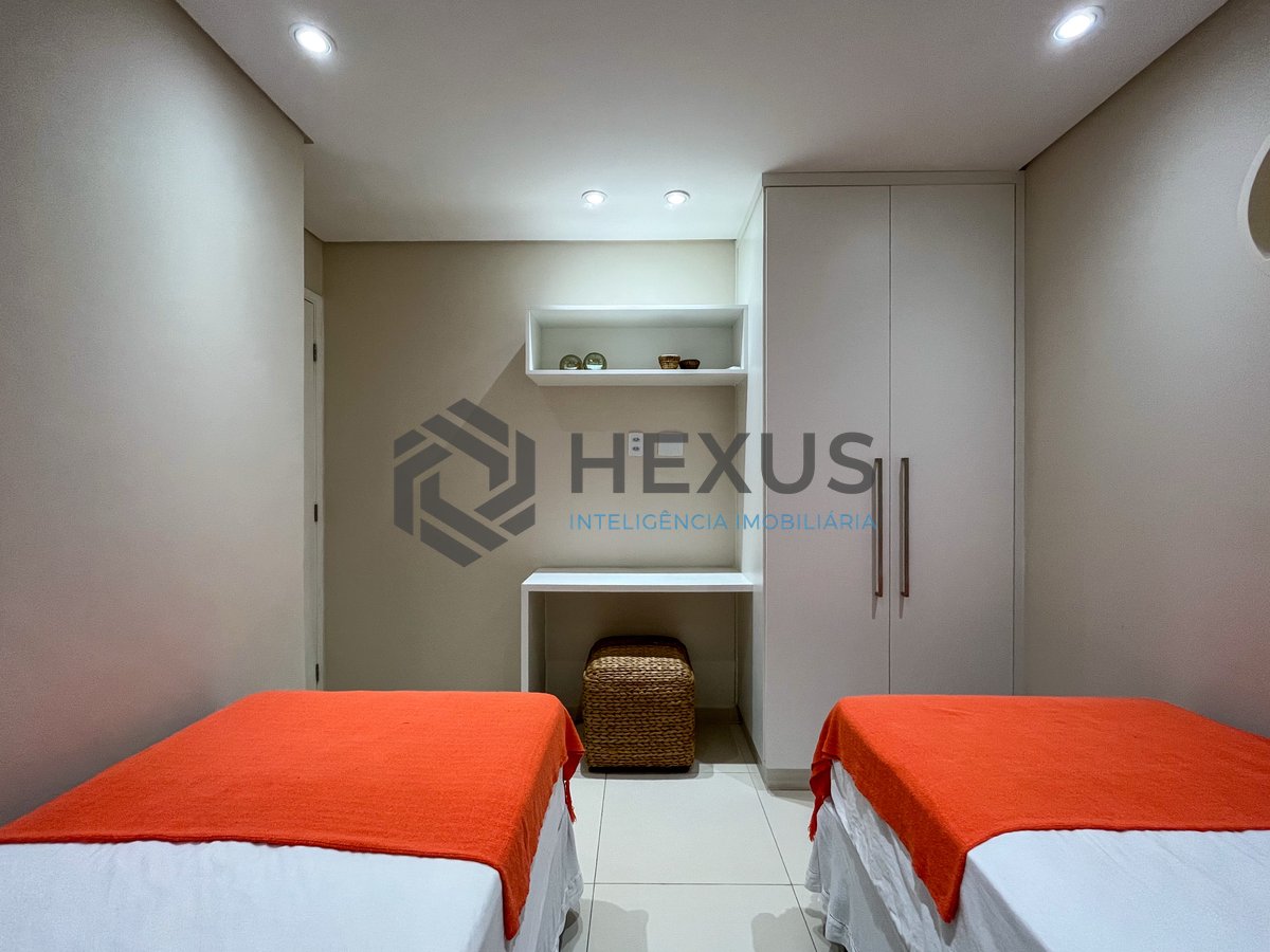 Foto 17 de Apartamento com varanda gourmet e lazer completo na Praia das Pitangueiras, Guaruja