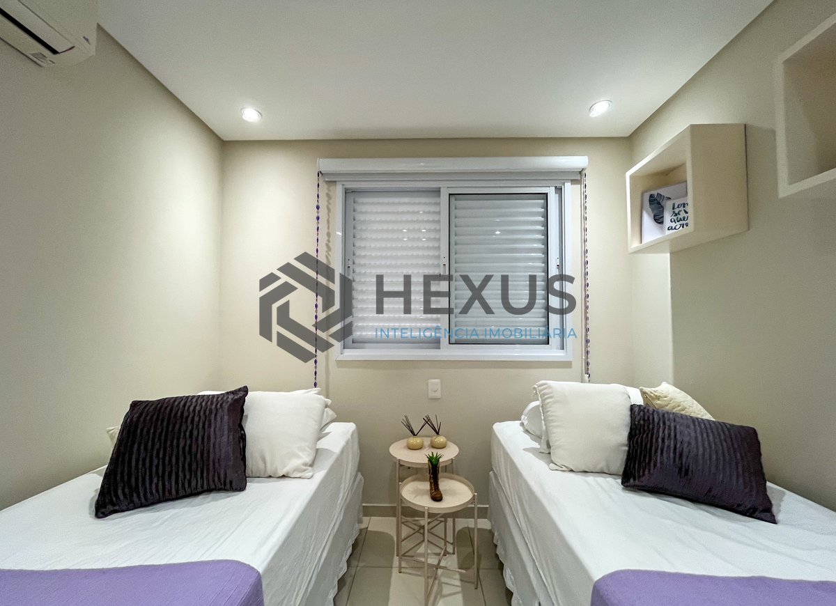 Foto 19 de Apartamento com varanda gourmet e lazer completo na Praia das Pitangueiras, Guaruja