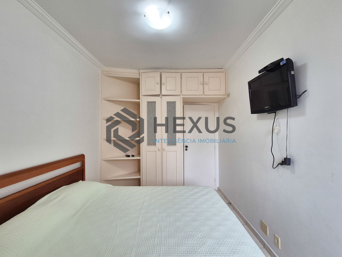Foto 9 de Apartamento com varanda e lazer na Praia das Pitangueiras, Guaruja