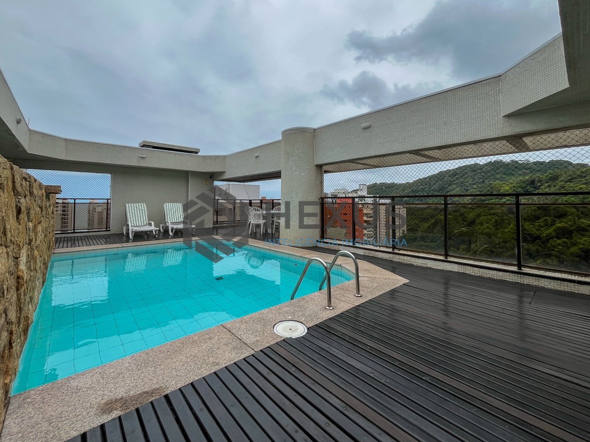 Foto 49 de Apartamento com piscina e churrasqueira na varanda na Praia das Pitangueiras, Guaruja