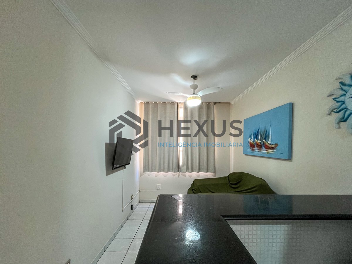Foto 3 de Apartamento com custo baixo a uma quadra da Praia das Pitangueiras, Guaruja