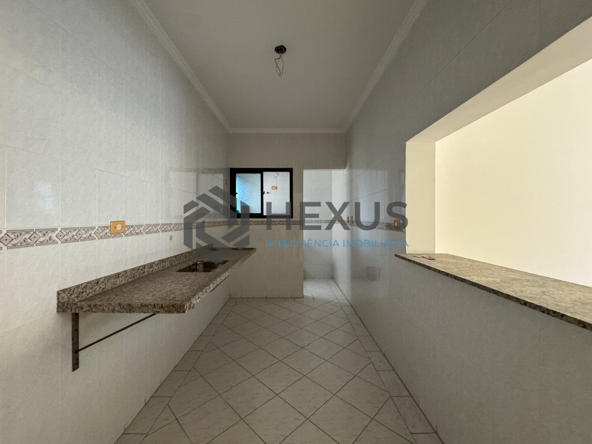 Foto 22 de Apartamento frente rua com varanda e lazer na Praia das Asturias, Guaruja