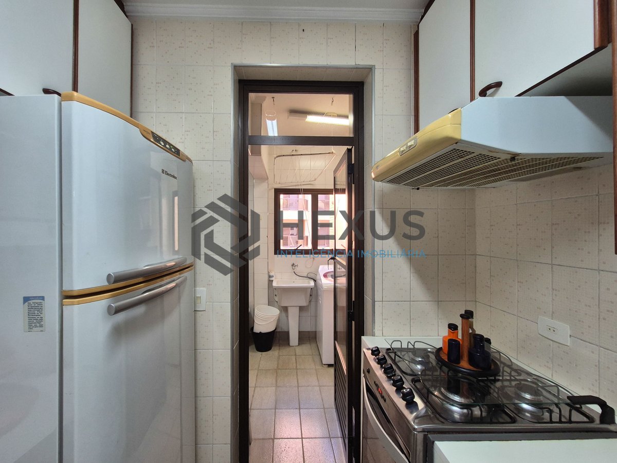 Foto 27 de Apartamento com varanda e lazer na Praia das Pitangueiras, Guaruja