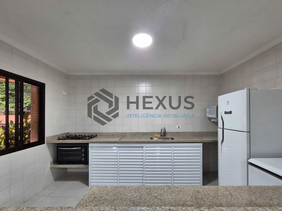 Foto 47 de Apartamento com varanda e lazer na Praia das Pitangueiras, Guaruja