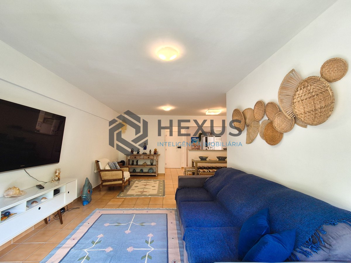 Foto 9 de Apartamento com varanda e lazer na Praia das Pitangueiras, Guaruja