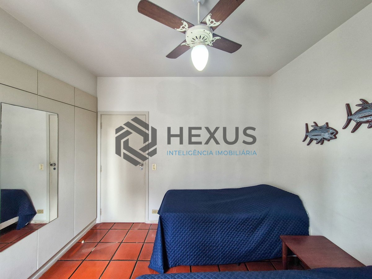Foto 17 de Apartamento com varanda a duas quadras da Praia das Pitangueiras, Guaruja