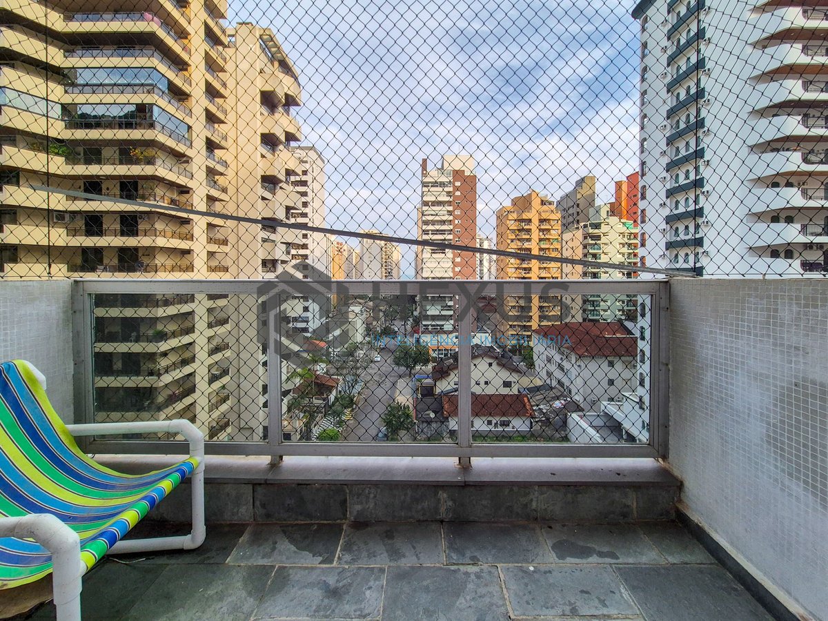 Foto 14 de Apartamento com varanda, lazer e vista mar na Praia das Pitangueiras, Guaruja