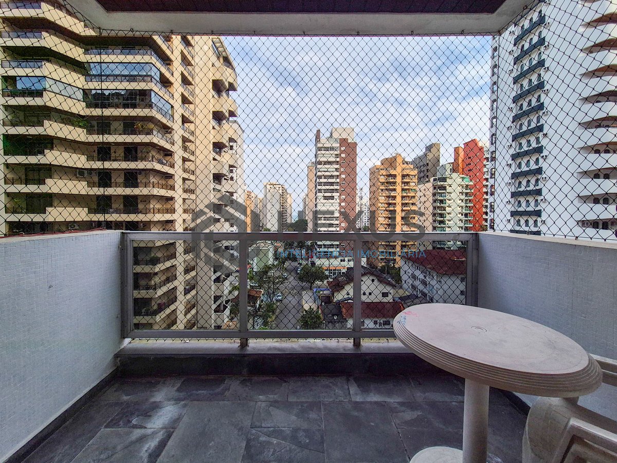 Foto 7 de Apartamento com varanda, lazer e vista mar na Praia das Pitangueiras, Guaruja