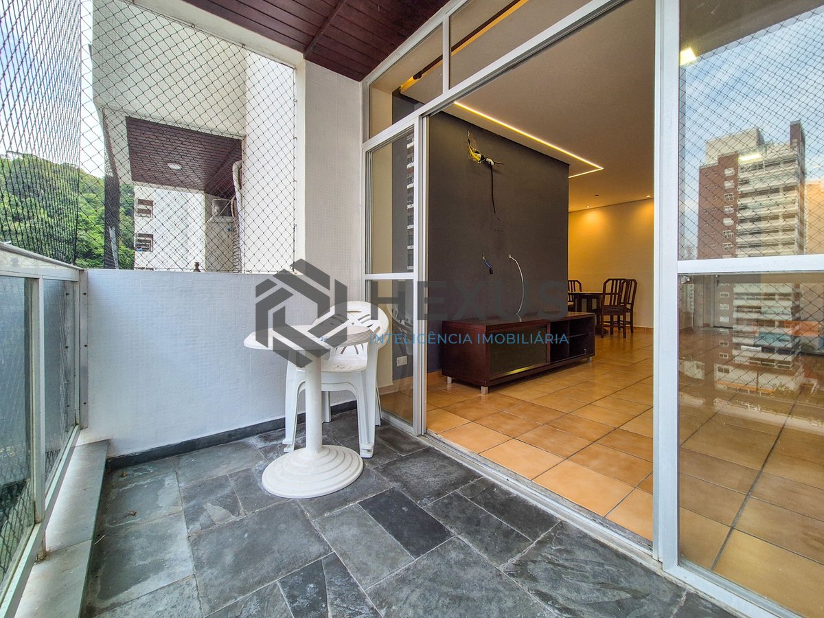 Foto 8 de Apartamento com varanda, lazer e vista mar na Praia das Pitangueiras, Guaruja