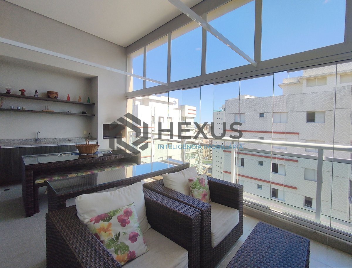 Foto 13 de Apartamento reformado com varanda gourmet e lazer a uma quadra da Praia das Asturias, Guaruja