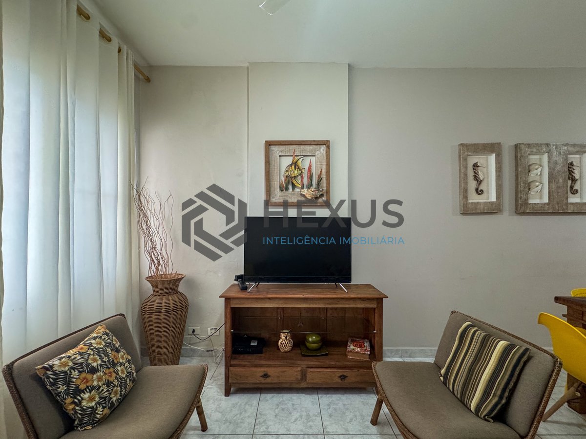 Foto 4 de Apartamento mobiliado na beira mar da Praia das Pitangueiras, Guaruja