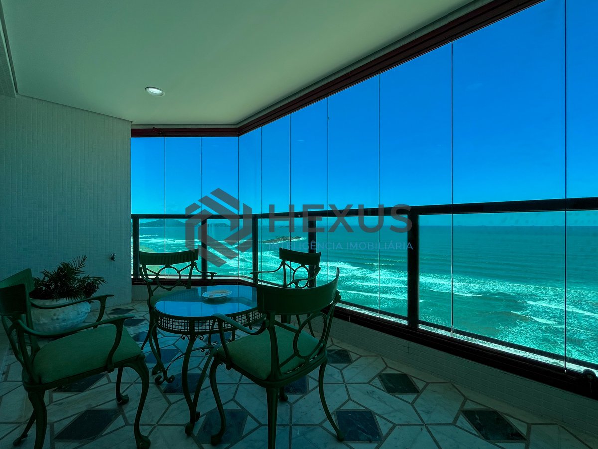 Foto 4 de Apartamento reformado frente mar de alto padrão com varanda e lazer, Pitangueiras, Guaruja