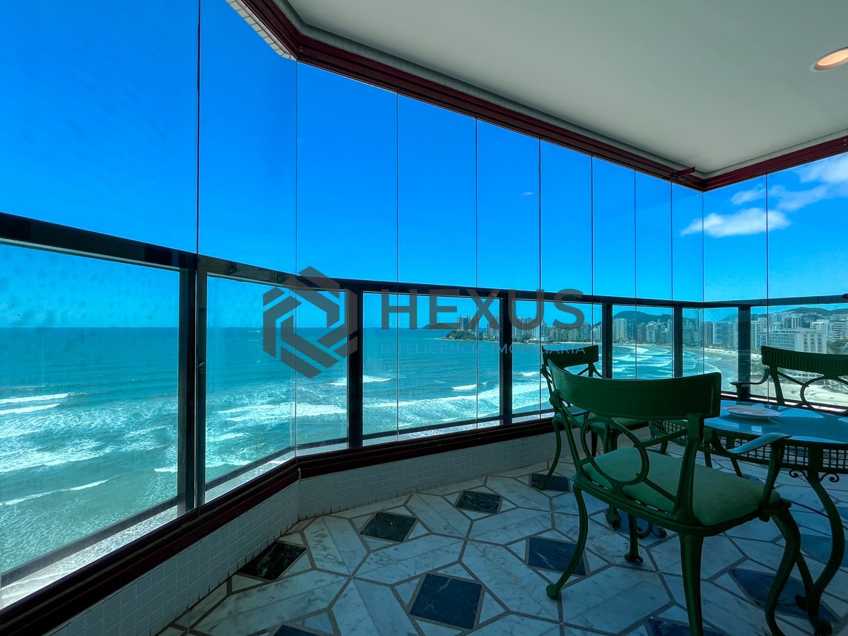 Foto 53 de Apartamento reformado frente mar de alto padrão com varanda e lazer, Pitangueiras, Guaruja