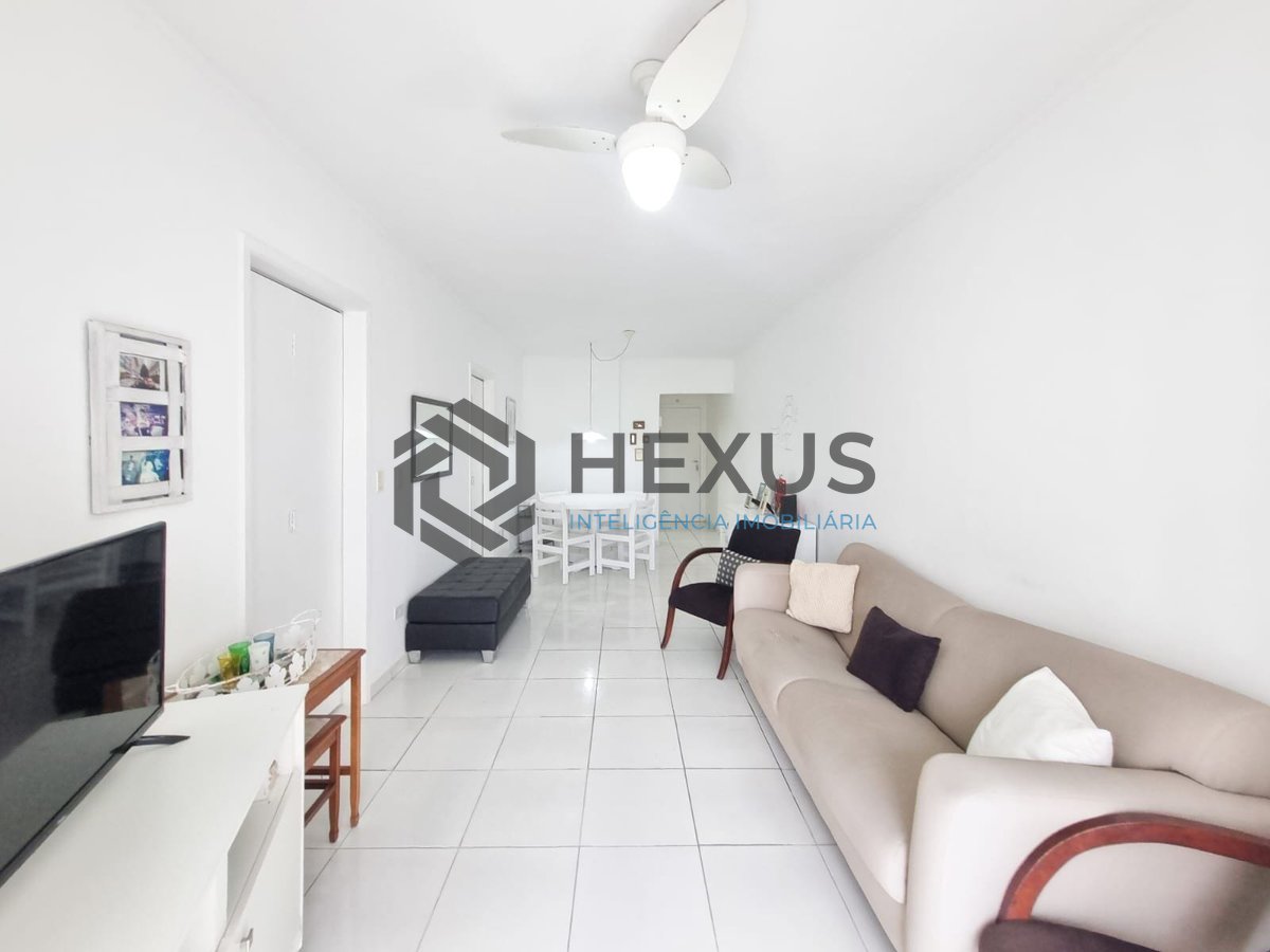 Foto 3 de Apartamento com varanda na beira mar da Praia das Pitangueiras, Guaruja
